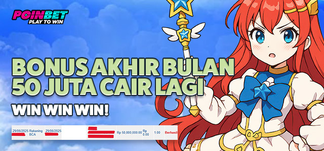 BONUS AKHIR BULAN