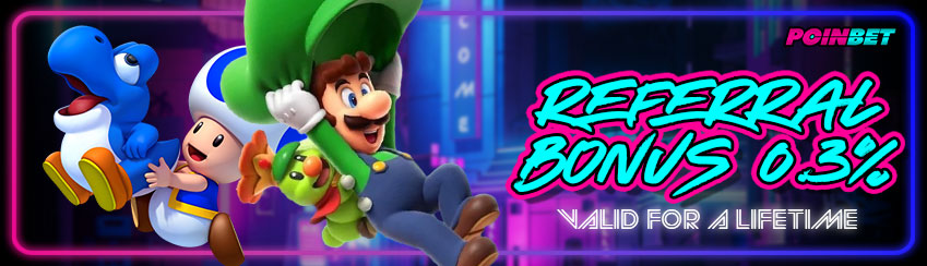 REFERRAL BONUS 0.3%, VALID FOR A LIFETIME